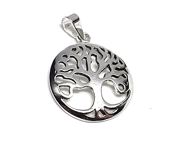 Colgante Árbol de la Vida de Plata de ley